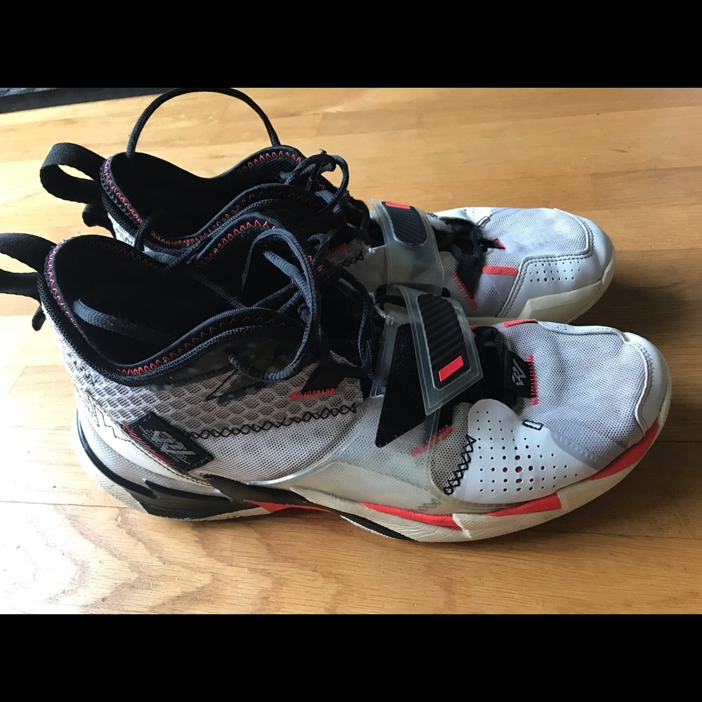 Jordan Russell Westbrook Why Not Zer0.3 White Bright Crimson CD3003-101